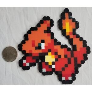 Charmeleon Menu Icon Pokemon Perler Bead Pixel Art